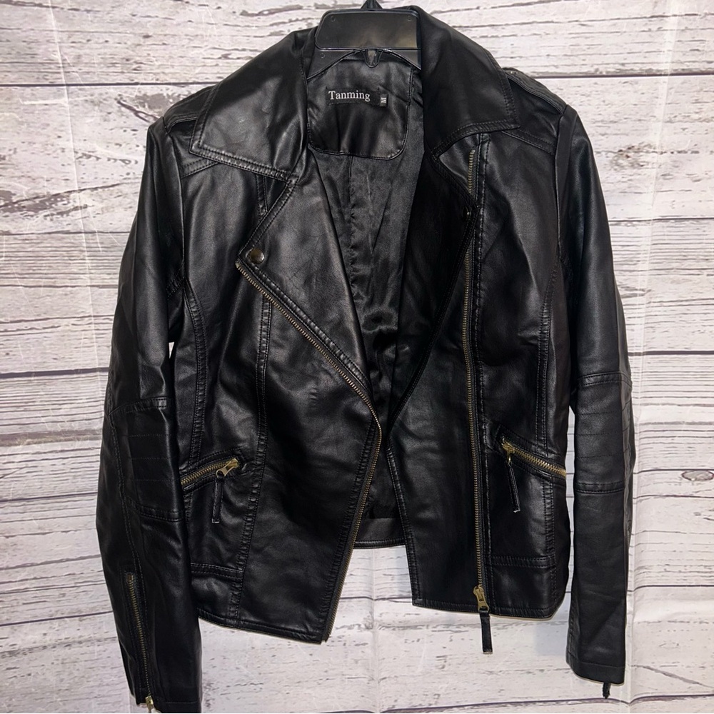 Faux Leather Jacket - image 1
